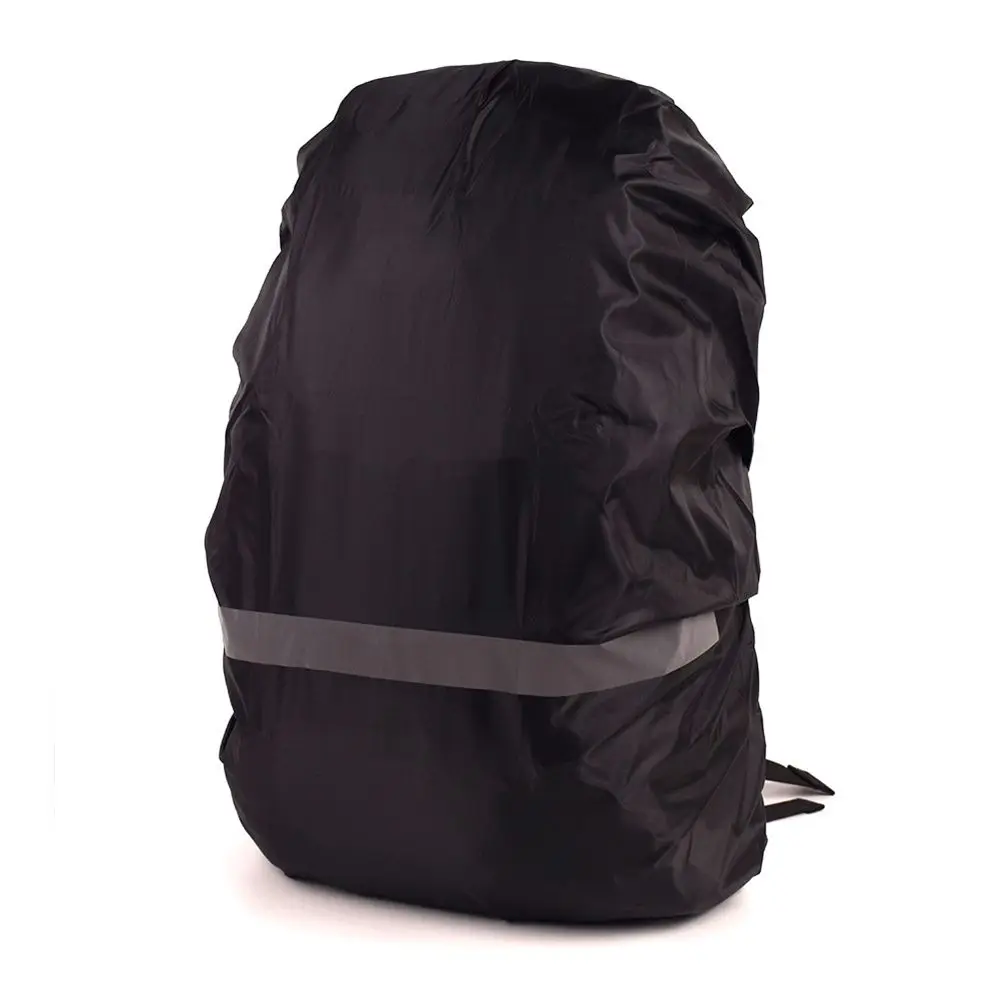 Bolsa impermeable para mochila Camping al aire libre revestimiento impermeable cubierta a prueba de polvo con tira reflectante mochila cubierta para lluvia - imagen 3