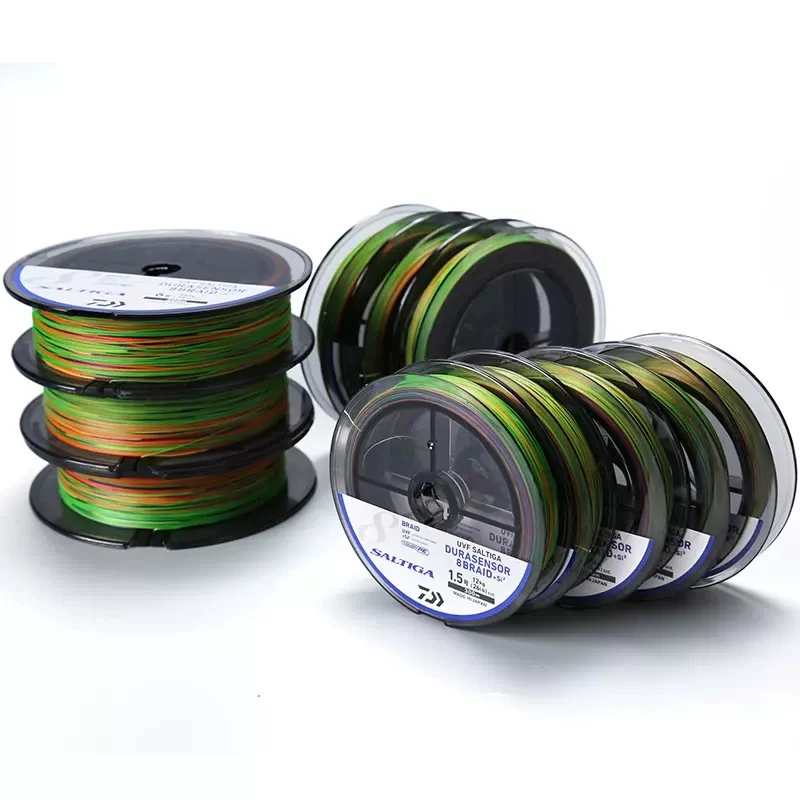 DAIWA-sedal de pesca PE SALTIGA X8 hebras trenzadas, 200M/300M, multifilamento, fuerte, para barco, hecho en Japón - imagen 4