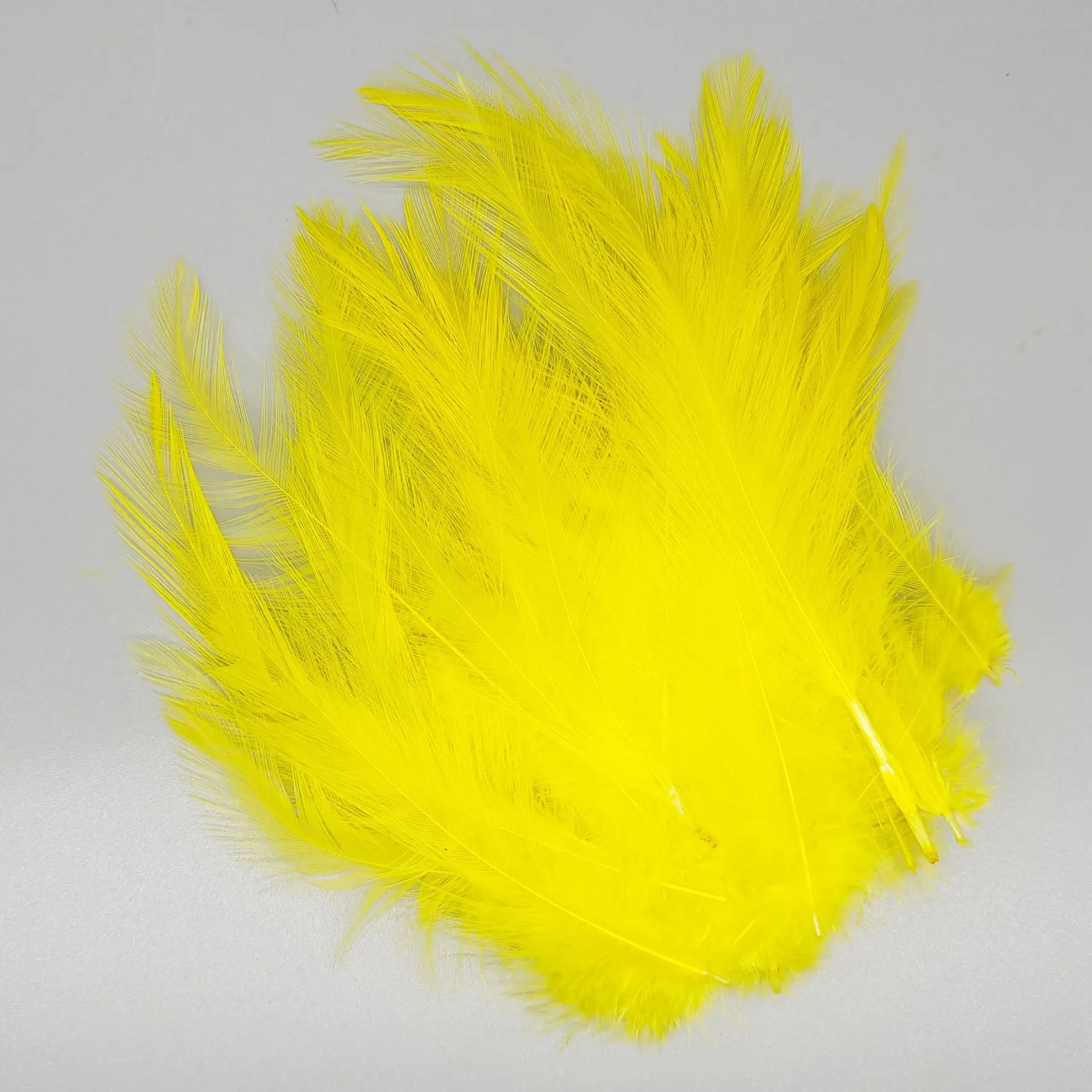 Sillín de gallo Hackle colorido para atar moscas y streamer - imagen 4
