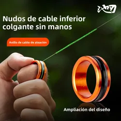 Anillo cortador de línea – Aleación antinudo para Leader