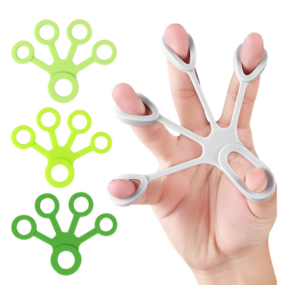 Pinza de dedo de silicona, dispositivo de agarre de mano, ensanchador de fuerza de mano, entrenador, equipo de entrenamiento de rehabilitación, herramienta muscular - imagen 2