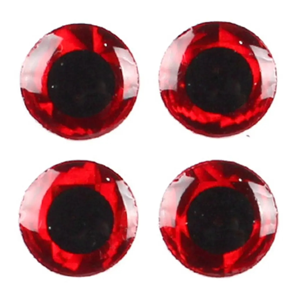 Ojos de señuelo de pesca holográficos 3D, 3mm, 4mm, 5mm, 6mm, simulación de pesca con mosca, pececillos artificiales, aparejos de pesca de ojo DIY, 100 unids/lote - imagen 3