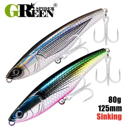 Señuelo Pencil Bait Greenspider – Depredador para Lubina y GT