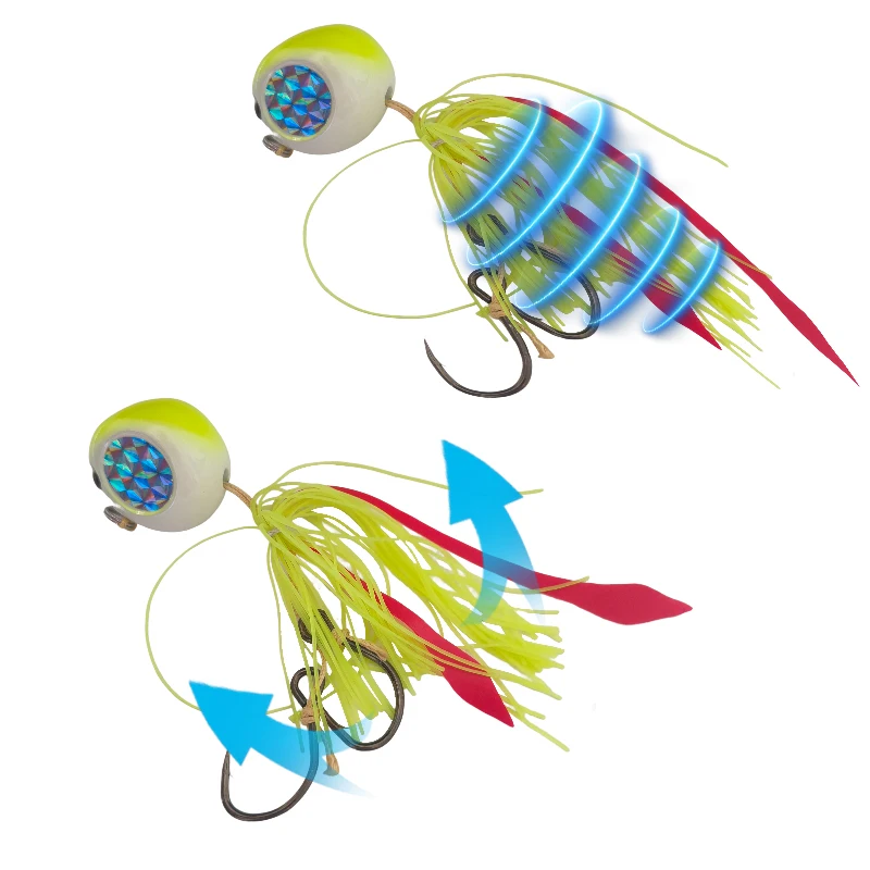 Tenya Madai Jig 60-200g Señuelos de Pesca lubina Wobblers carpa Crankbait Pesca aparejos artificiales señuelo de Pesca de mar cebo Jig - imagen 4