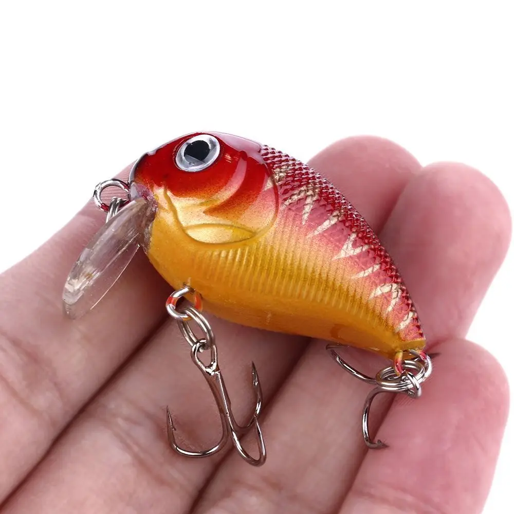 Cebo duro de plástico, señuelo Wobbler, cebo de pesca con anzuelo, cebo de pesca de simulación, señuelo de pesca Jerkbait, cebo duro flotante - imagen 3