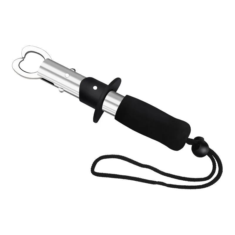 Alicates de señuelo de acero inoxidable, juego de controlador de pescado, equipo de pesca multifuncional giratorio/fundición, agarre de labios de pescado, 21/17cm - imagen 3