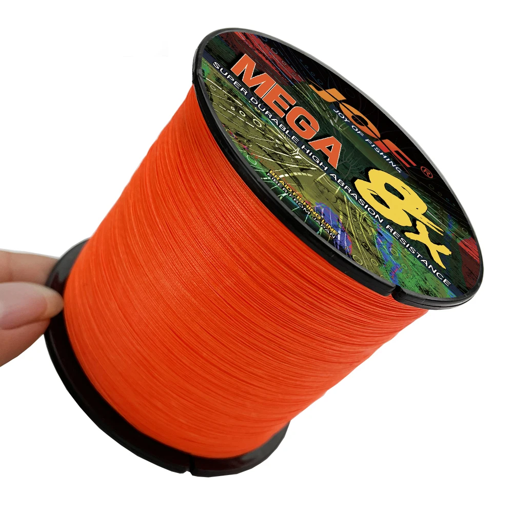 JOF-sedal de pesca de Surfcasting para agua salada, hilo trenzado de 8 hebras, multifilamento fuerte, 18/22/31/39/43/52/61/78LB, 300M, 500M - imagen 5