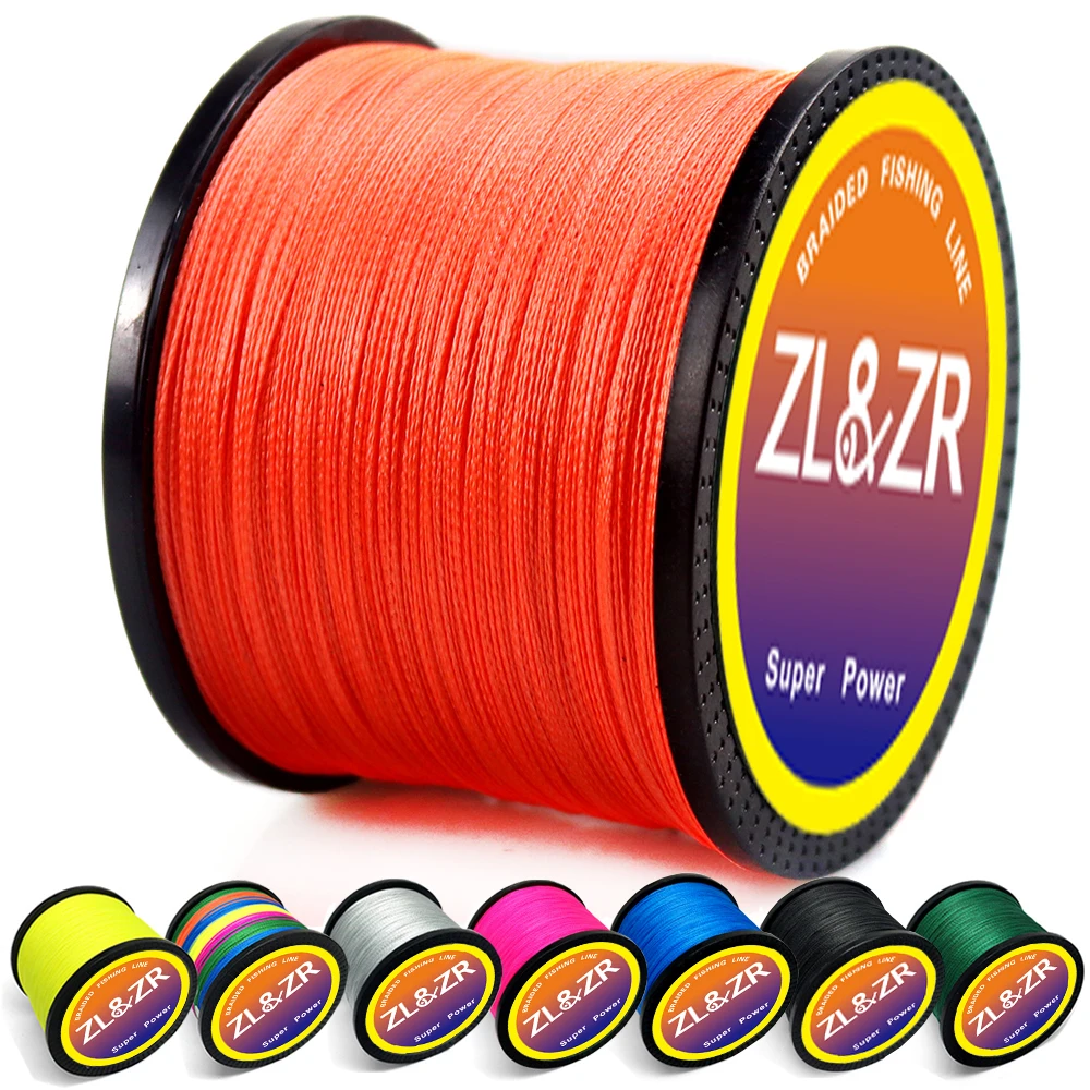 Línea de pesca de PE de 4 hebras trenzada súper fuerte 10LB-85LB para lago y mar 100M 100% alambre tejido multifilamento - imagen 2