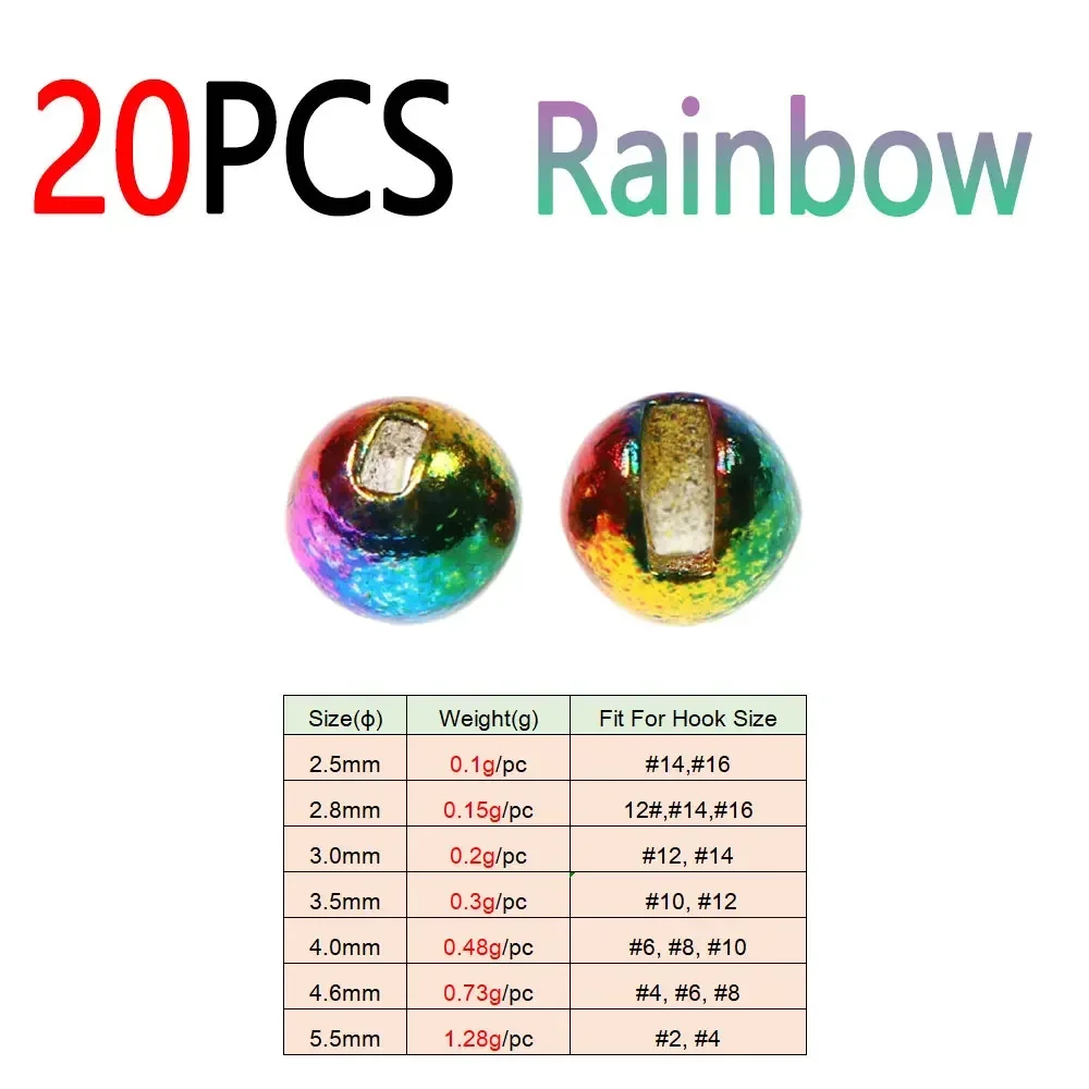 20pcs Rainbow