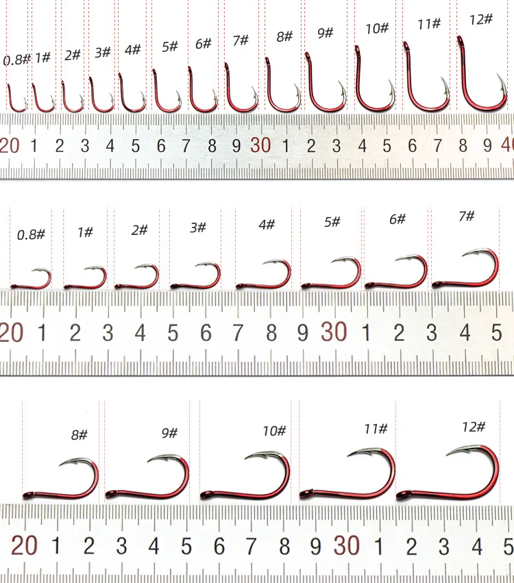 30 Uds. Anzuelo de pesca con púas, boca curvada, Triangular, ataque rápido, súper aguja, anzuelo negro, lubina, anzuelos japoneses - imagen 5