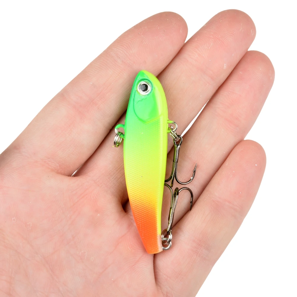 Señuelos de pesca VIB que se hunden, plantilla de cebo duro Artificial de 60mm y 10,5g, Crankbait, cebo de trucha con vibración de plomo incorporado para aparejos de Lucio, 1 ud. - imagen 3