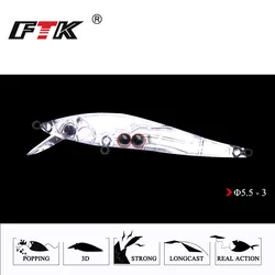Crankbait lucio 90mm – ojos 3D marino