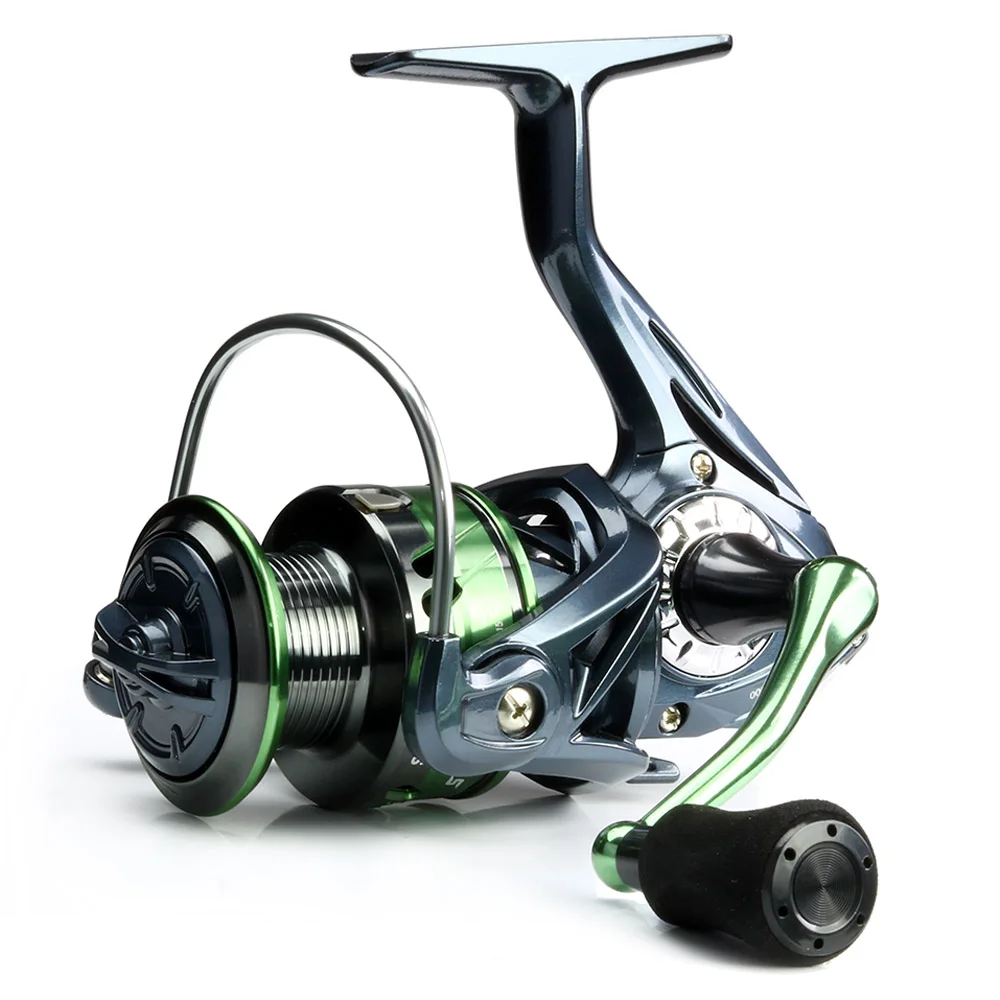 JOSBY-carrete de pesca giratorio de Metal para agua salada, accesorios de pesca, novedad de 2000-7000 - imagen 4