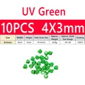 10PCS 4x3mm Green