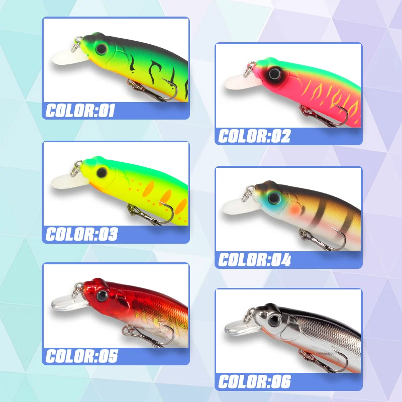 Magic Works-señuelo de pesca flotante, 90mm, 11g, cebos duros, Lucio, Wobbler, cebo Artificial, lubina, pececillo, peces falsos, productos de pesca - imagen 5