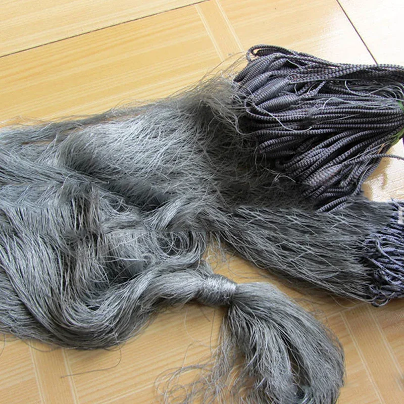 Lawaia Red de enmalle de 3 capas hecha a mano 1,5 m * 30 m redes de pesca multifilamento red de pesca de captura de red de Finlandia - imagen 5