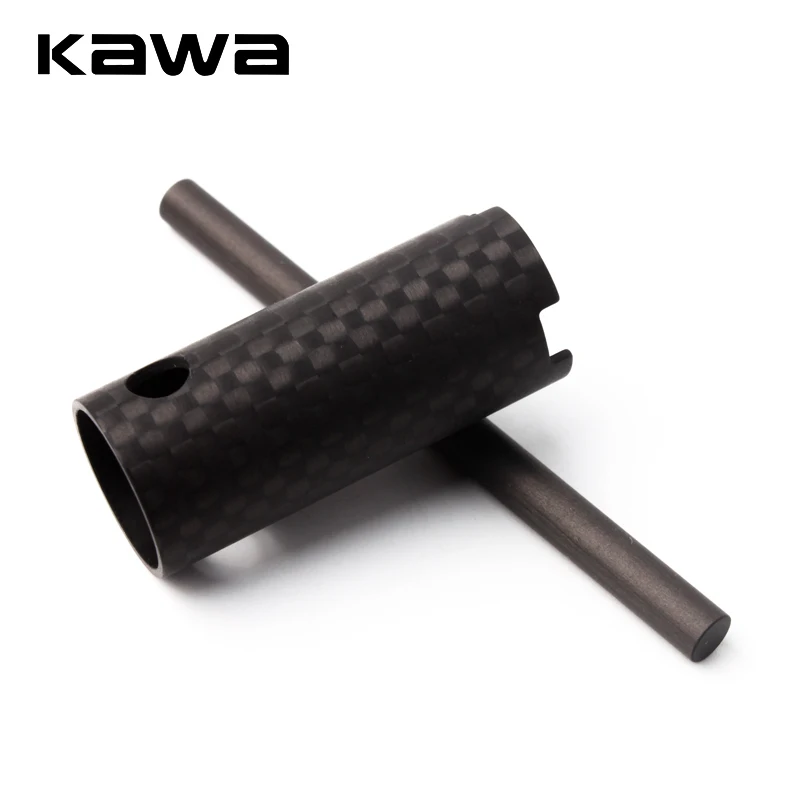 Kawa-Herramienta de pesca de Material de fibra de carbono, ligero, 2,1 g/unidad, herramienta de desmontaje portátil, operación profesional precisa, 1 ud.