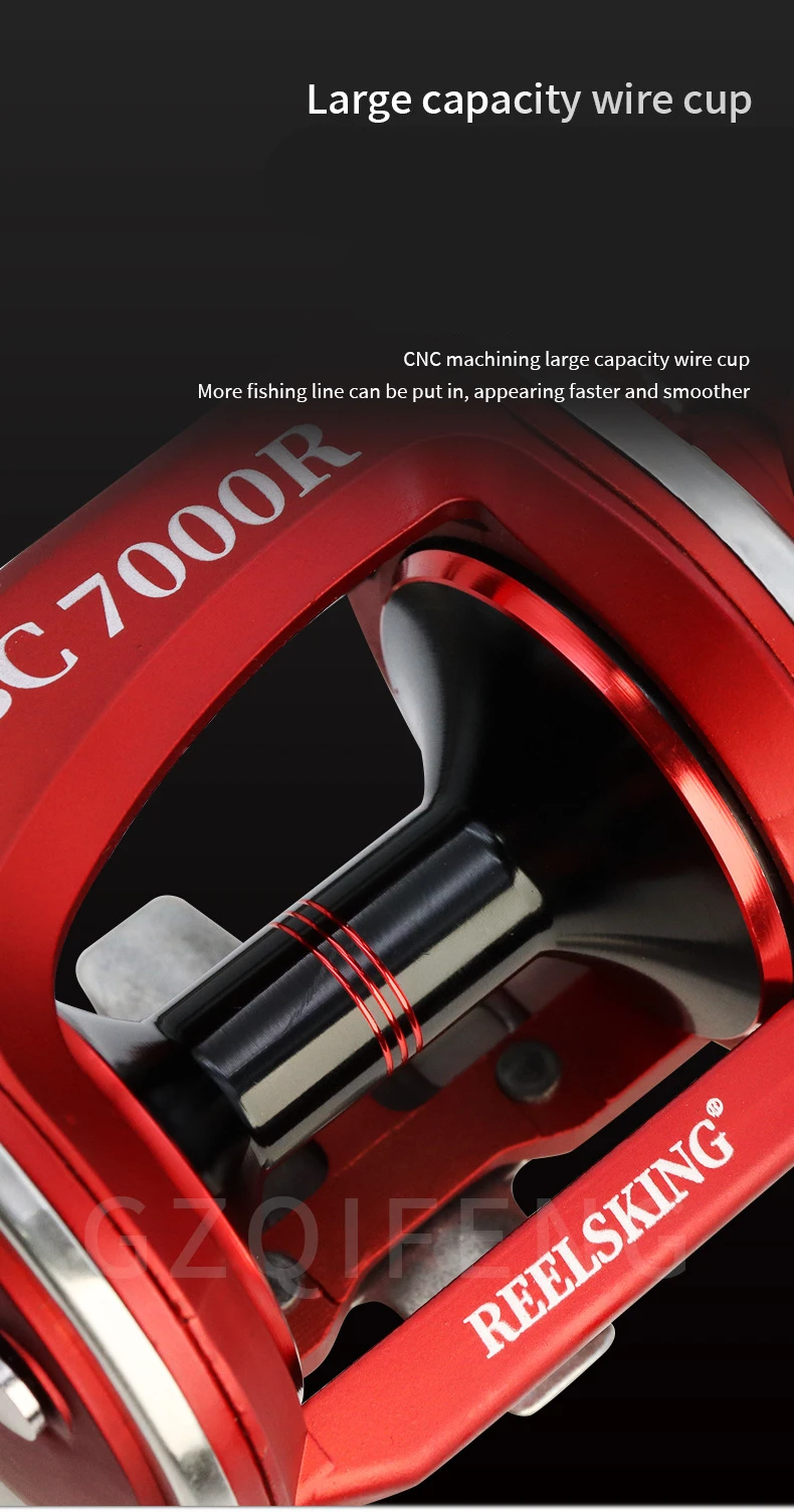 Experiencia un rendimiento de pesca mejorado con el carrete C7000R