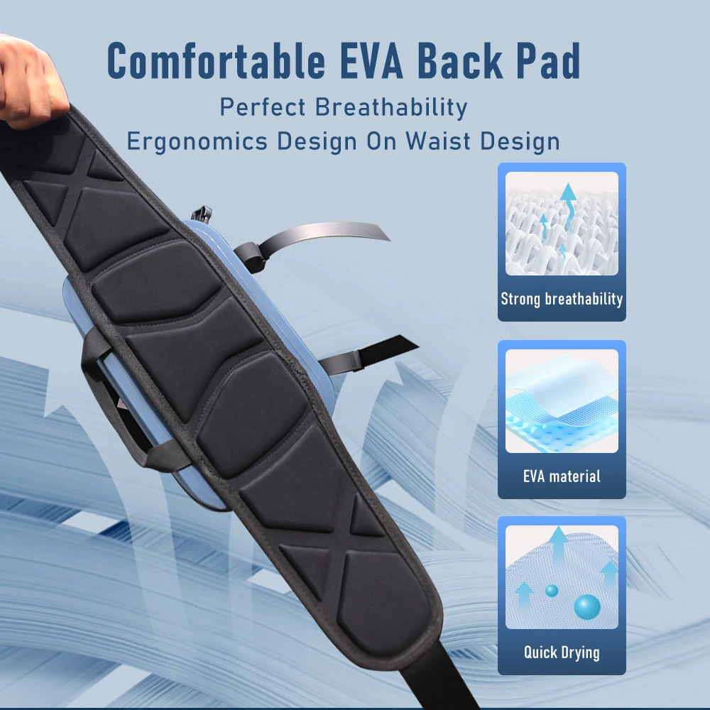 Kingdom Fishing-bolsas para piernas y hombros, impermeables IPX8, TPU, multifuncional, gran capacidad, accesorios de almacenamiento, aparejos - imagen 5