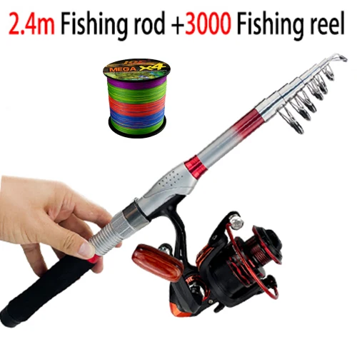 2.4M Rod   3000 Reel