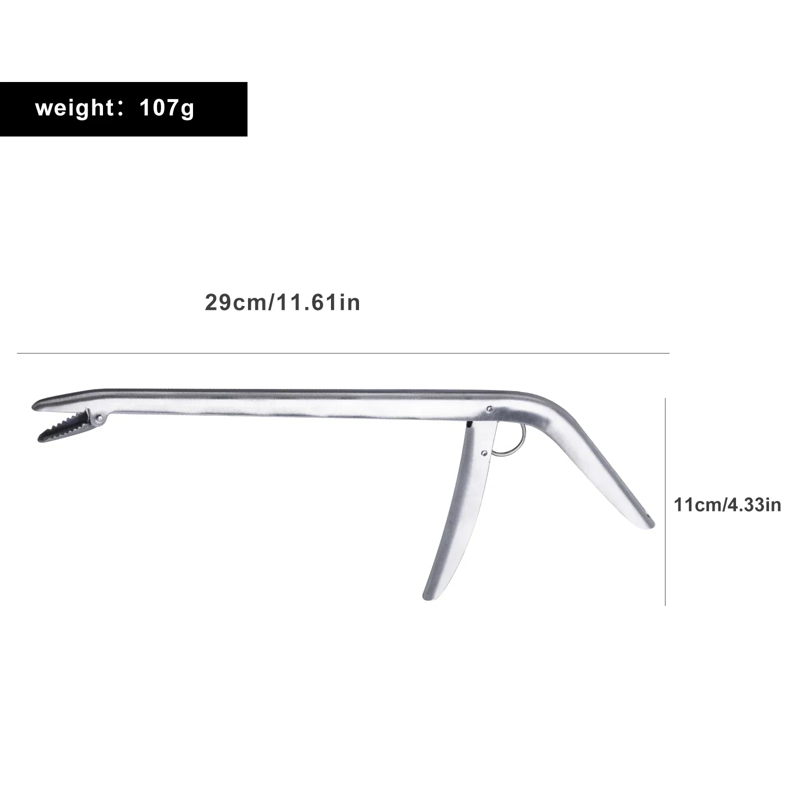 Goture-extractor profesional de acero inoxidable, dispositivo de desenganche, abrazadera para pescado, Clip, alicate removedor de anzuelos de pesca, aparejos de pesca, remolque