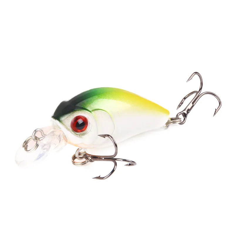Señuelo de pesca para peces, cebo duro Artificial con manivela, Wobbler topwater, Mini señuelo Crankbait de pesca, 1 ud. - imagen 5