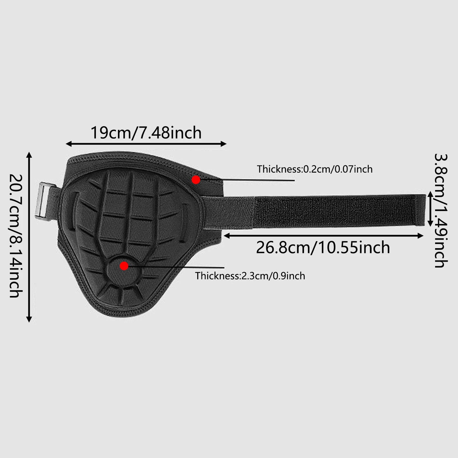 Protector de codo ajustable para bateadores de béisbol - imagen 5