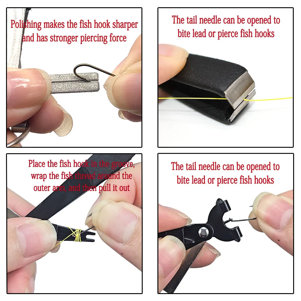 Kit Anzuelos Pesca con Mosca con Púas – Tijeras y Material Señuelos