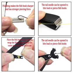 Kit Anzuelos Pesca con Mosca con Púas – Tijeras y Material Señuelos