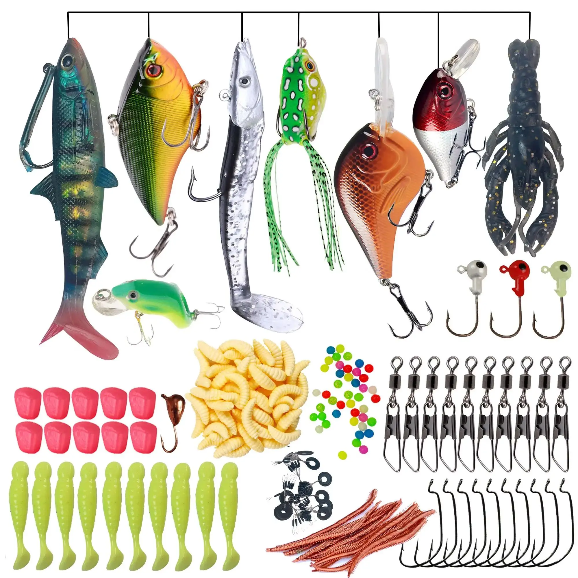 Free Fisher señuelos spinners y vinilos minnow para pesca - imagen 2