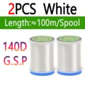 2pcs White