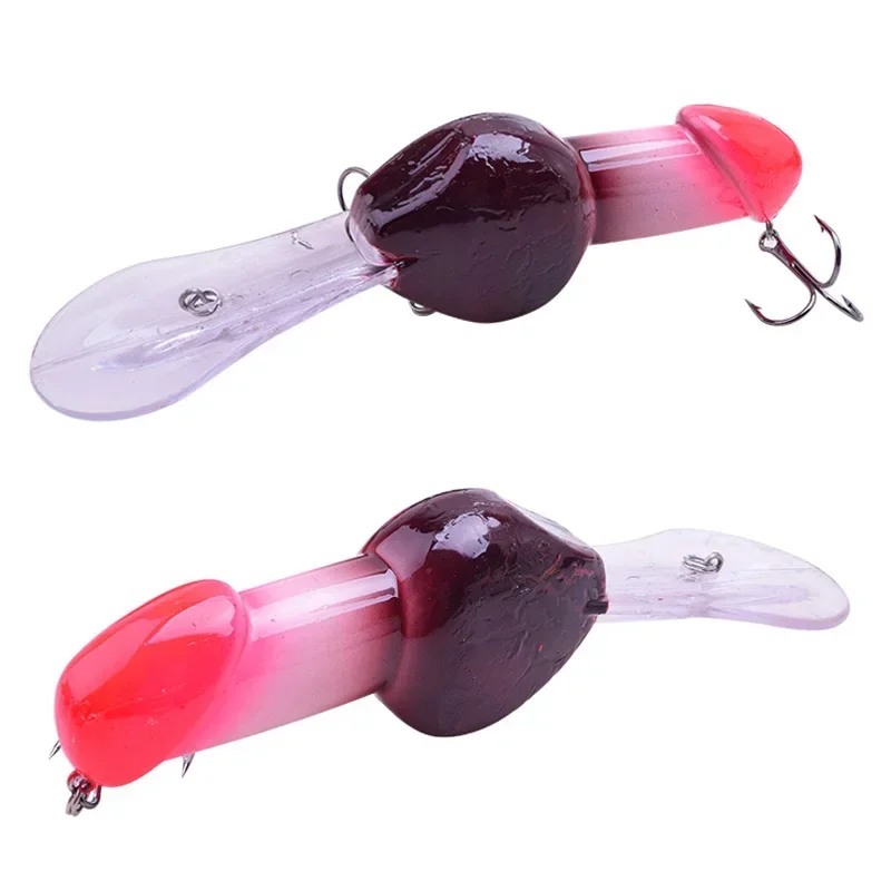 ALASICKA, 1 Uds., señuelo de pesca de curricán de buceo profundo, 14cm, 27g, sonajero de pene de pececillo grande, manivela Artificial, aparejos de cebo duro - imagen 3