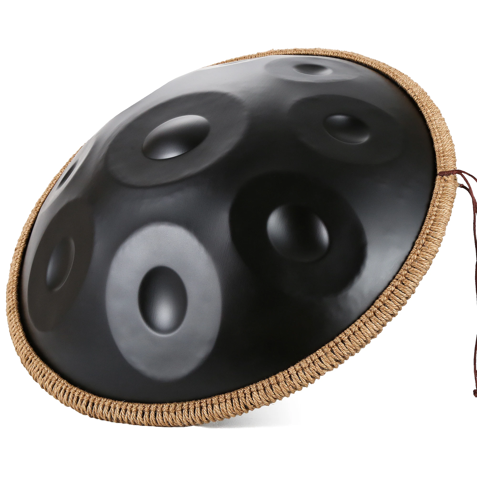 Handpan 18 pulgadas menor G 9 notas 440HZ Pantam acero mano Pan tambor Yoga meditación instrumentos musicales para principiantes - imagen 5