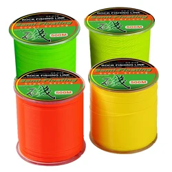 Hilo de pesca monofilamento Nailon – 4 colores, largo alcance y resistencia