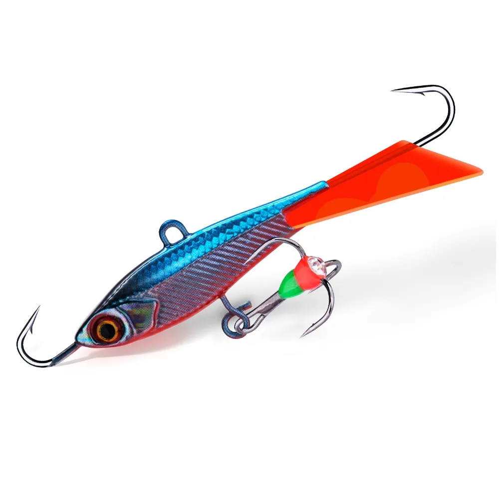 Goture Señuelo Hielo Equilibrado Ojos 3D Jigging Wobbler - imagen 3