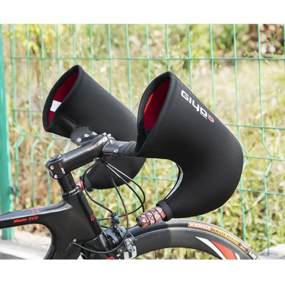 Manoplas cálidas para manillar de bicicleta, manoplas de protección de manos para ciclismo - imagen 4