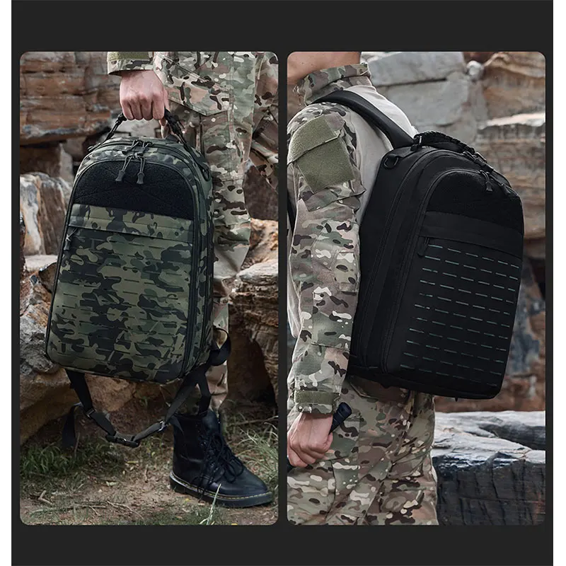 Mochila táctica de escalada, equipo de almacenamiento deportivo, mochila para senderismo al aire libre, Camping, senderismo, bolsa de equipaje deportiva grande para fin de semana - imagen 3