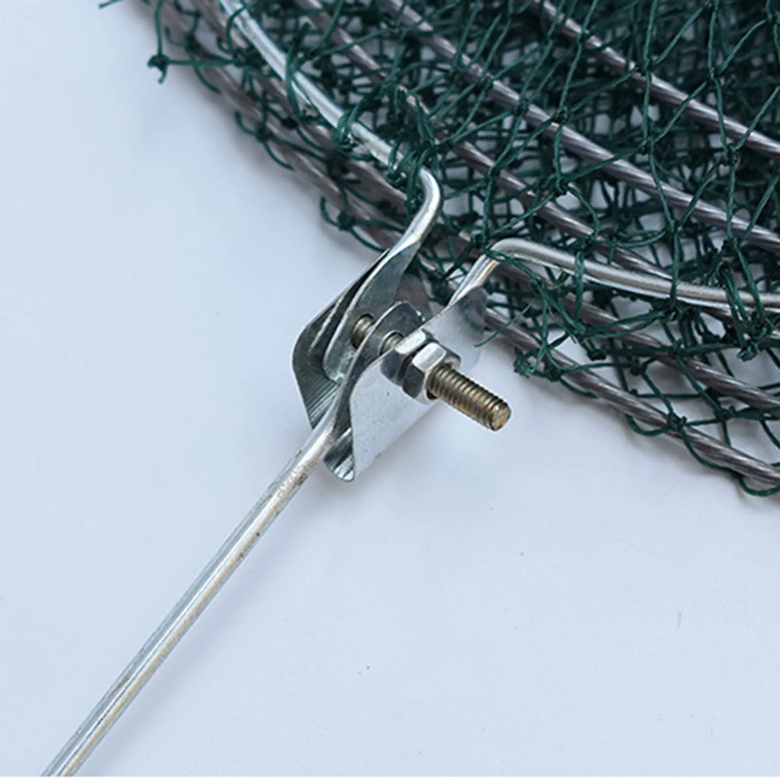 Red de pesca de nailon, red protectora plegable, cesta de alambre de acero suave Simple, bolsa larga de 3-5 capas, equipo de pesca - imagen 3