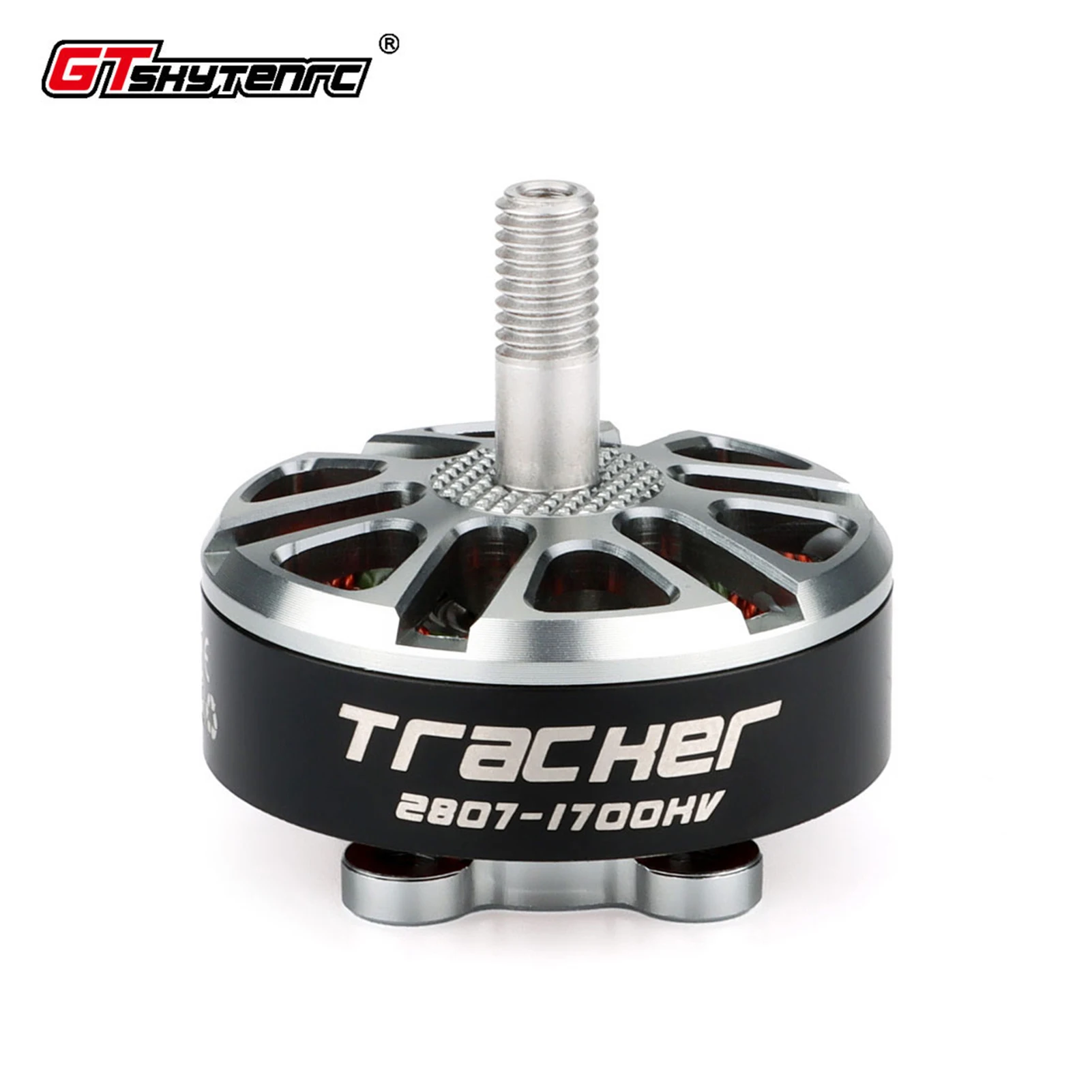 GTSKYTENRC Tracker 2807-1700KV 4S-6S Motor sin escobillas para Mark4 APEX FPV Freestyle 7 pulgadas 8 pulgadas de largo alcance LR7 Drones