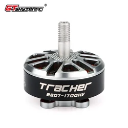 GTSKYTENRC Tracker 2807-1700KV 4S-6S Motor sin escobillas para Mark4 APEX FPV Freestyle 7 pulgadas 8 pulgadas de largo alcance LR7 Drones