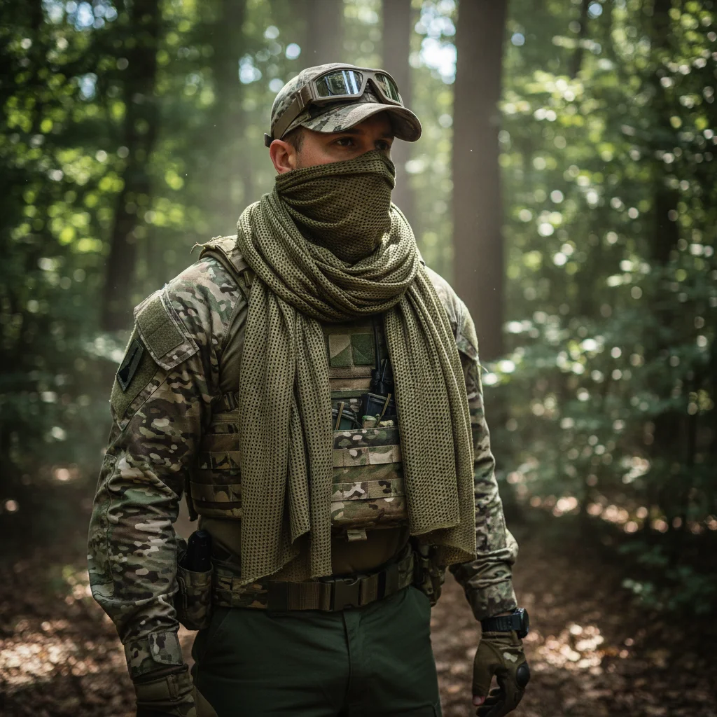 Pañuelo Camuflaje Pesca – Poliéster Secado Rápido