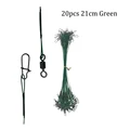 20pcs 21cm green