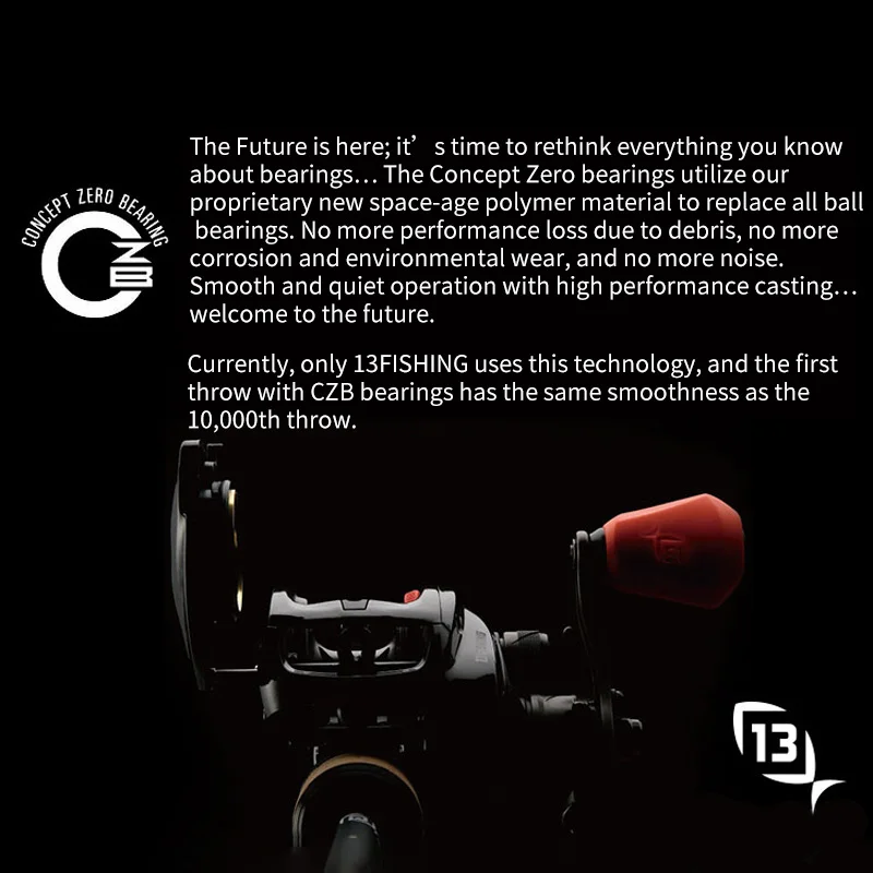 Nuevo Original 13 carrete de pesca Concept Z SLD rueda de pesca dura arrastre máximo 20LB - imagen 4