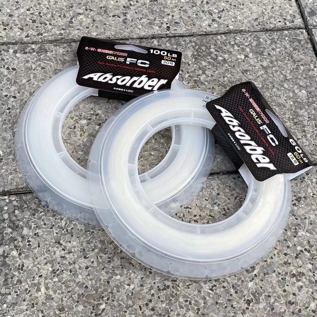 Línea de pesca de carbono YGKV8 importada de Japón, 50m, 60m, pesca en barco de aguas profundas, sublínea grande, sedal de pesca de carbono resistente al desgaste. - imagen 4