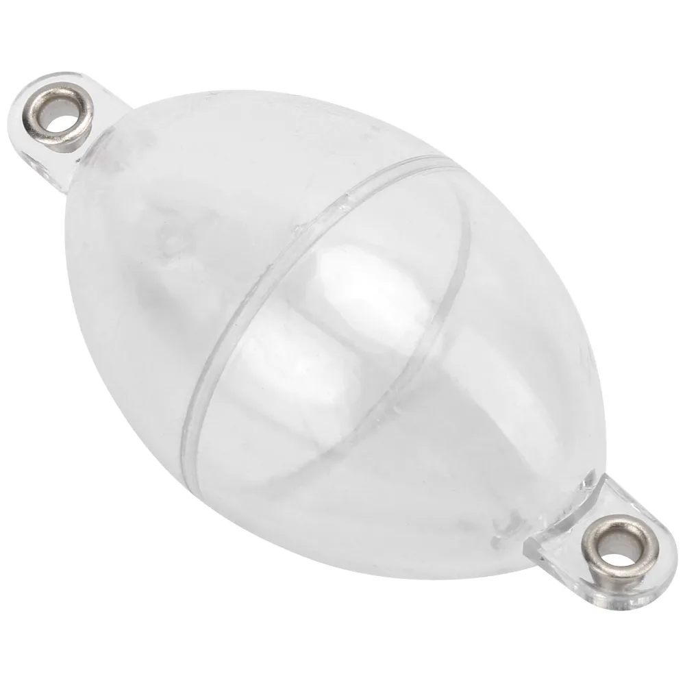 Flotadores Burbujas Ovalados Blanco 95×45mm – Pesca Plástico - imagen 4