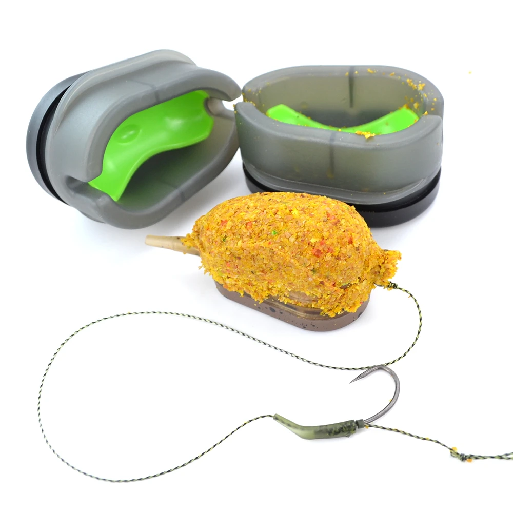 Molde alimentador de pesca de carpa, 1 piezas, herramienta de cebado de carpa, moldes de liberación rápida, accesorios de pesca - imagen 3