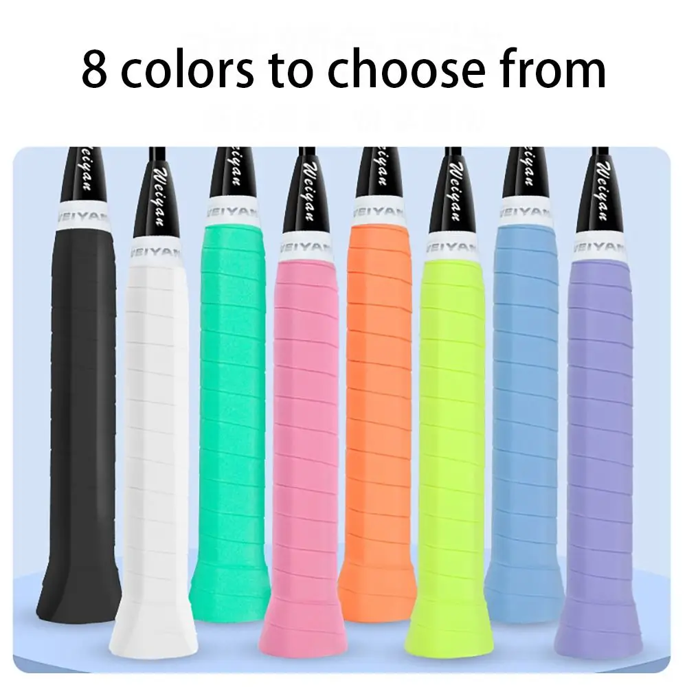 Cinta de agarre antideslizante para el sudor, banda de sudor para bádminton, accesorios para raqueta de tenis y Squash, novedad - imagen 3