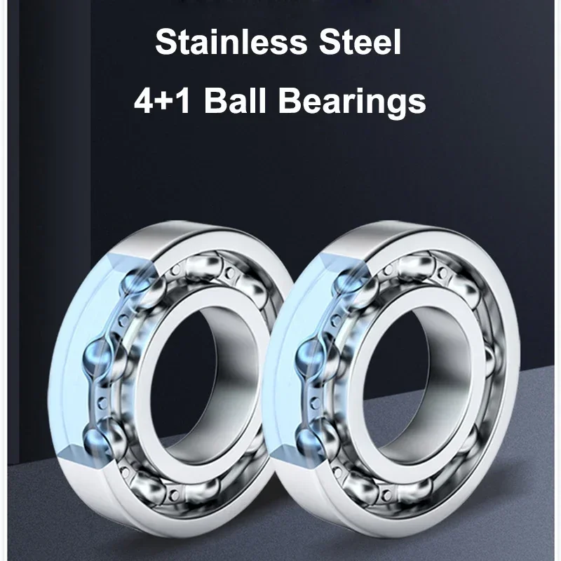 VX-carrete de pesca de carbono, carrete de fundición, superligero, aleación de aluminio, poco profundo, 4 + 1BB, 5 KG de arrastre máximo, 126g - imagen 5