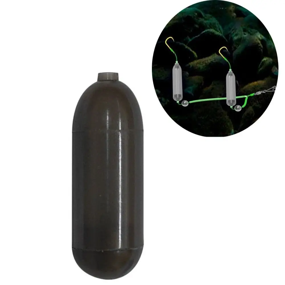 30 Uds. Aparejos de pesca de 3 tamaños, anzuelo flotante Anti inferior, anzuelo de pesca de carpa listo para usar, tubo de flotabilidad, suspensión de plástico - imagen 4