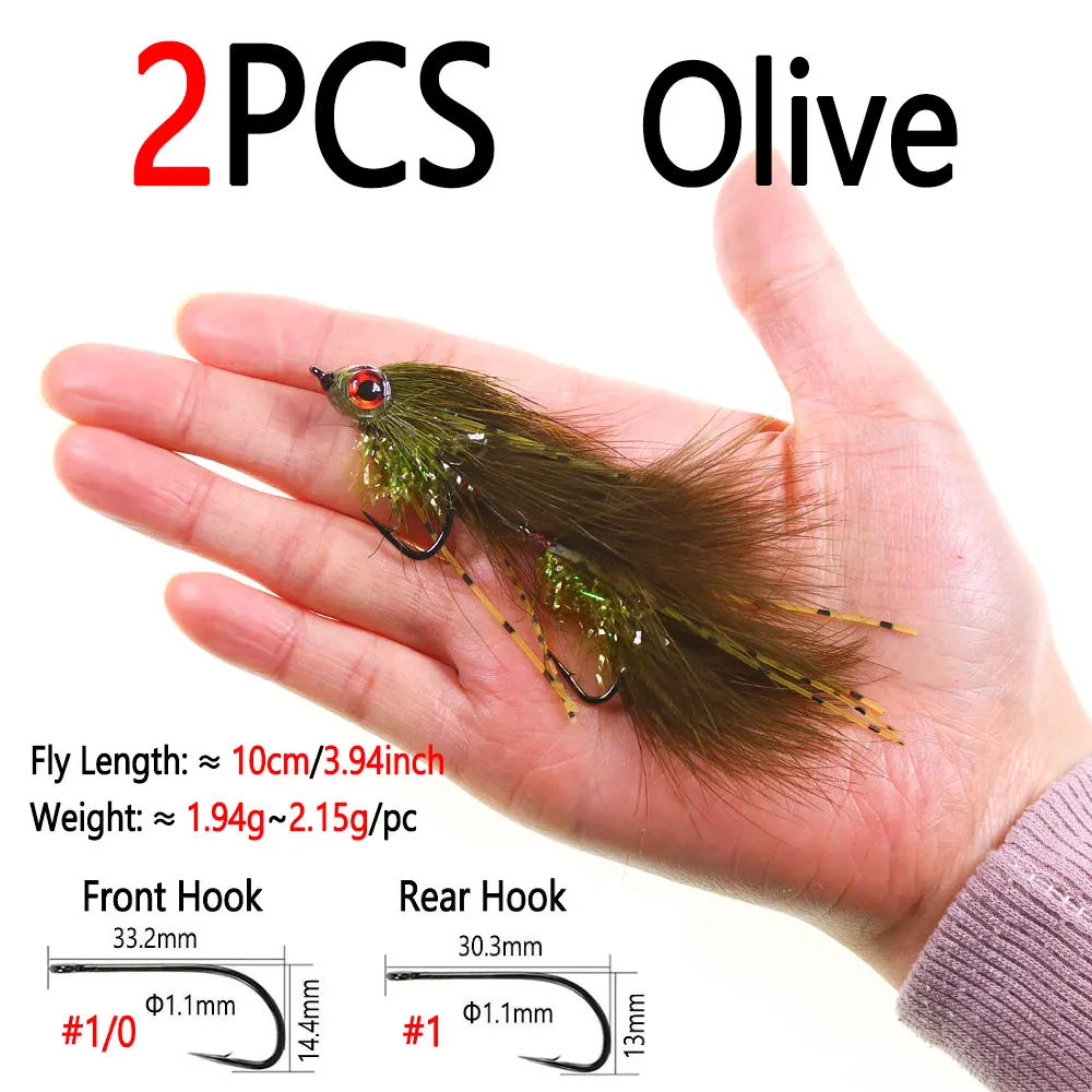 2PCS Olive